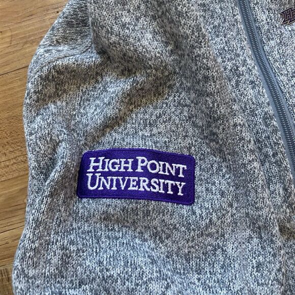 Patagonia W’s Grey L Better Sweater ¼ Zip Fleece Pullover High Point University - Picture 5 of 16